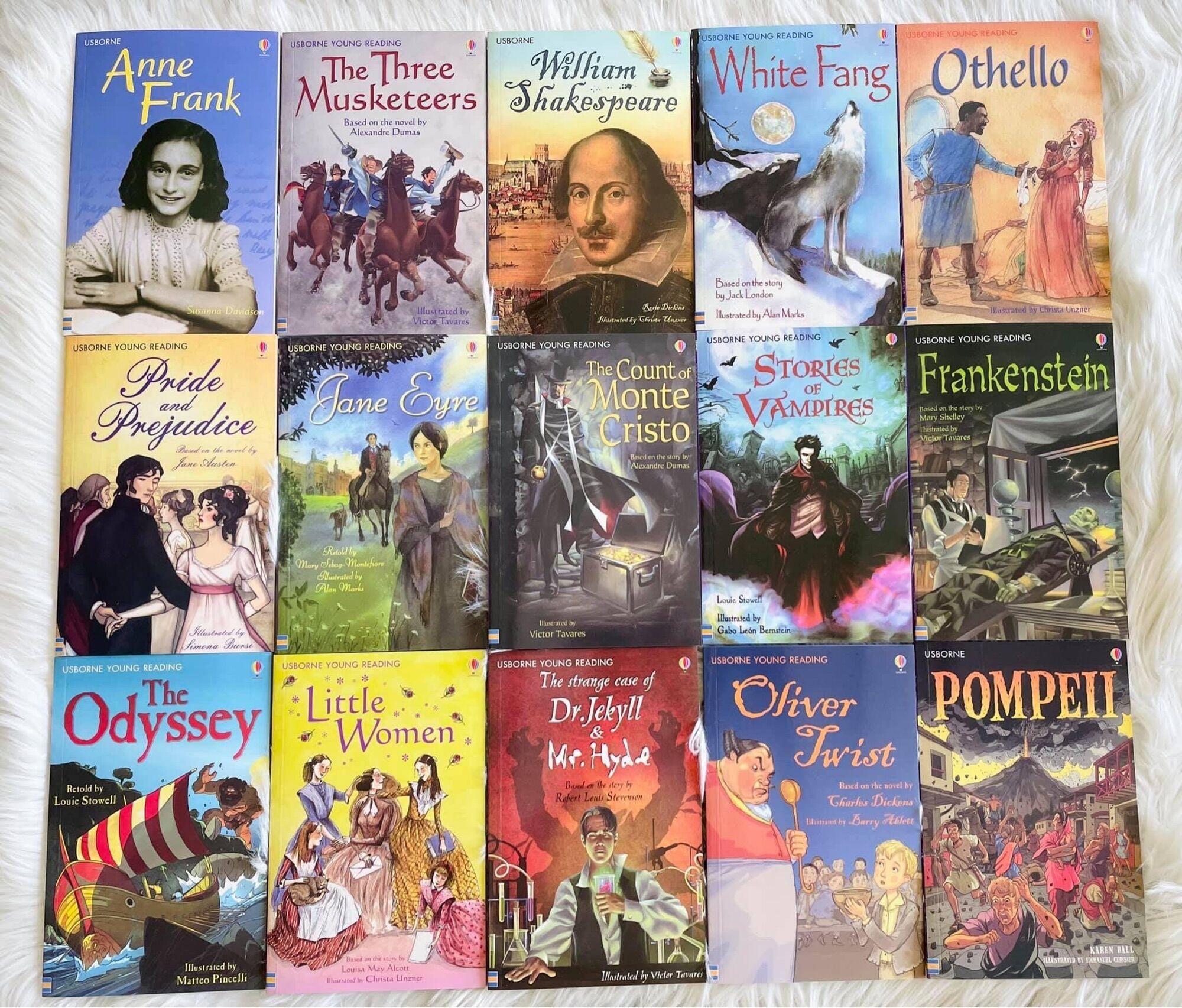 The Usborne Reading Collection (Purple box)
