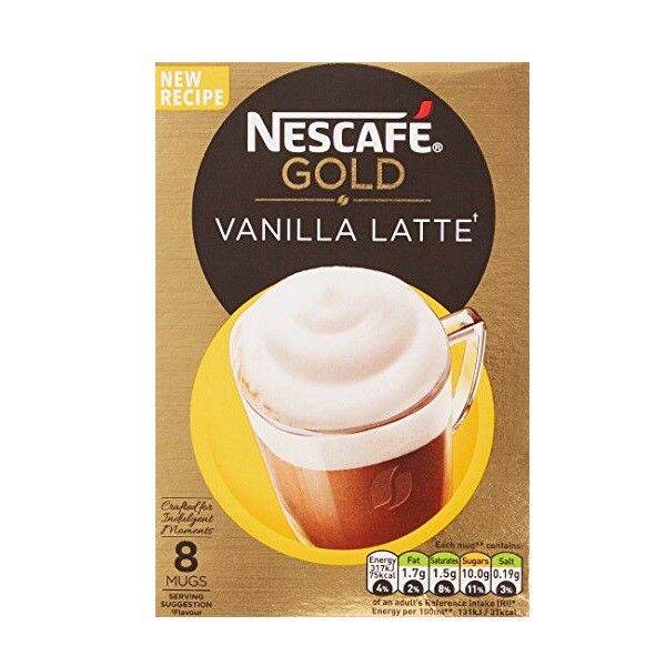 Nescafe gold vanilla latte 148g