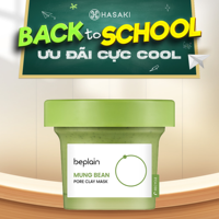 [DAILY] Mặt Nạ Beplain Đất Sét Từ Đậu Xanh Hỗ Trợ Sạch Sâu 120ml Hasaki Sản Phẩm Chính Hãng