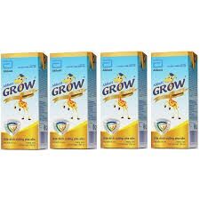 Combo 4 lốc sữa pha sẵn Grow