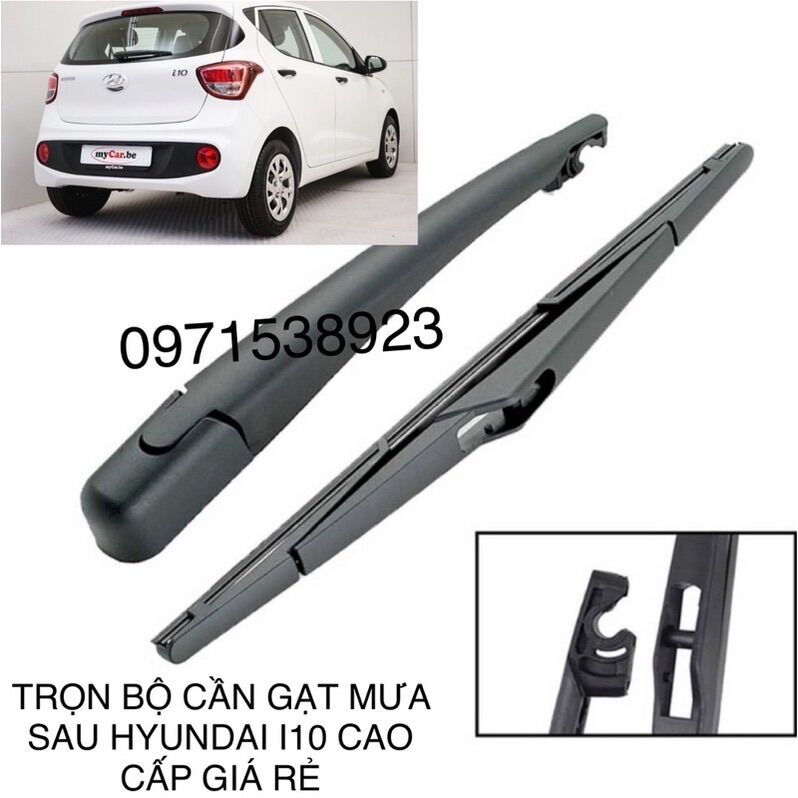 Bộ cần gạt mưa sau hyundai i10 cao cấp giá rẻ 98850-1y000
