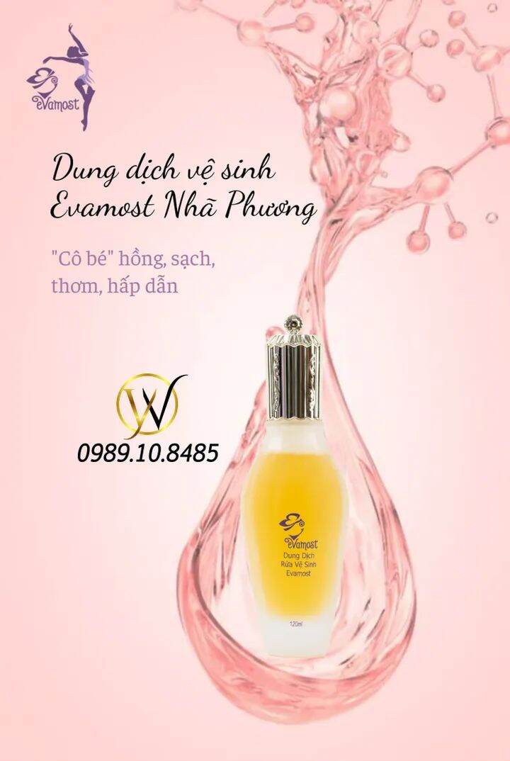 dung dịch vệ sinh EVAMOST nhã phương 120m( tem nguyên)