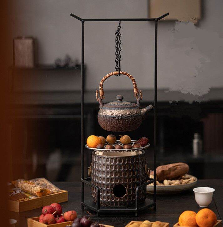 BỘ ẤM BẾP NẤU THAN PHONG CÁCH CỔ ĐIỂN