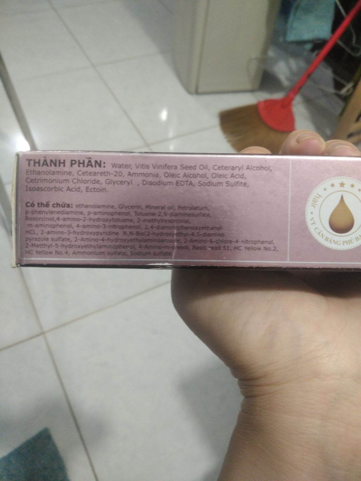 Nhuộm tóc thảo dược 100% Natural VT 100ml