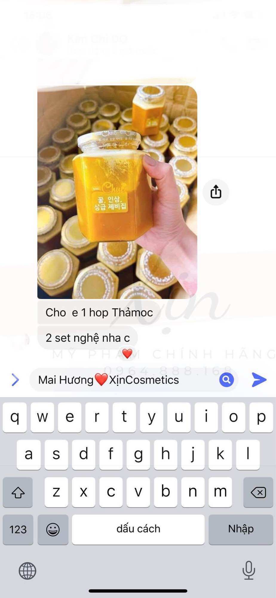 SÂM NGHỆ MẬT ONG MAMACHUE ( 500gr+200gr)
