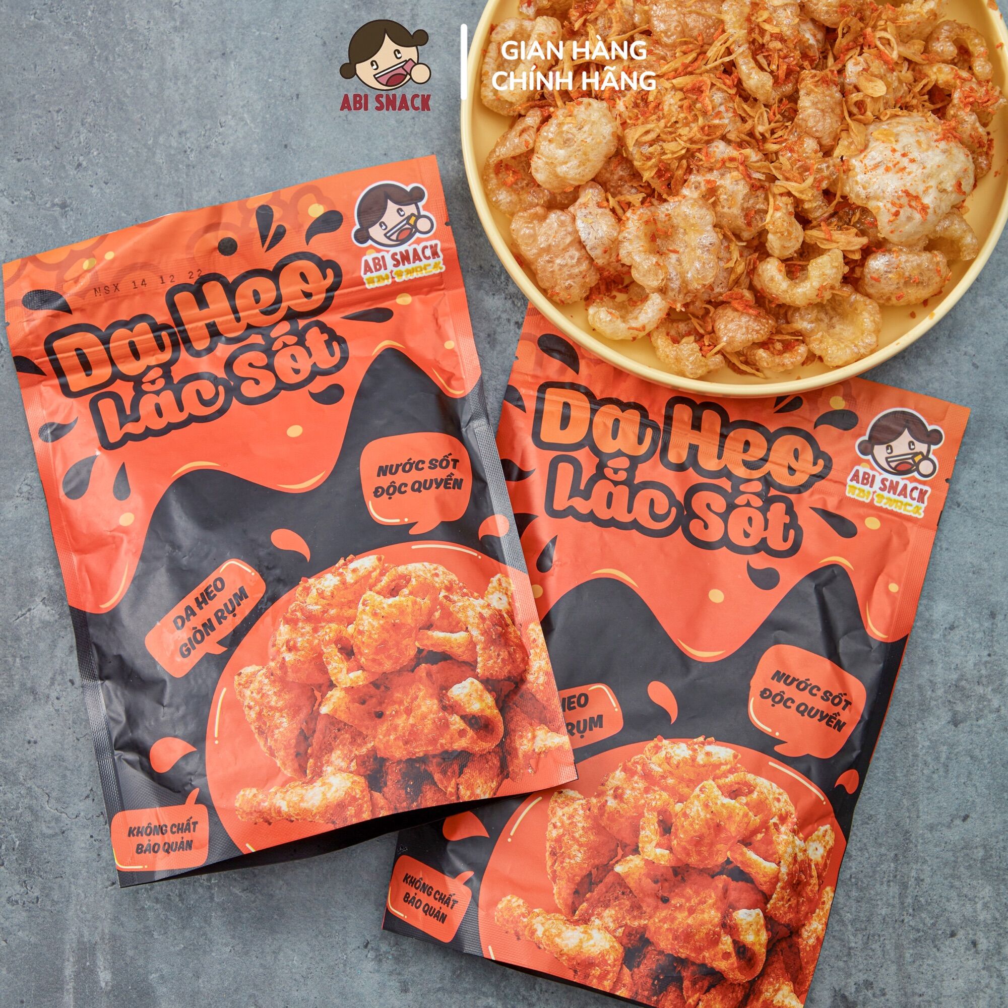 Da Heo Lắc Sốt Siêu Phẩm ABI SNACK
