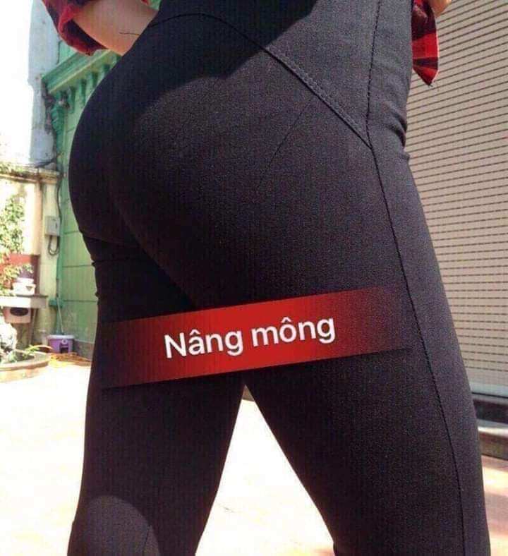 Quần legging ngố asos xịn xò siêu co giãn loại 1