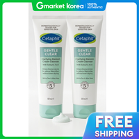 Cetaphil | Sữa rửa mặt tạo bọt Cetaphil Gentle Clear trị mụn đầu đen, mụn cám, có tính axit yếu, 124ml x 2