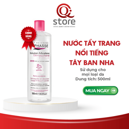 Nước Tẩy Trang Byphasse An Toàn Cho Mọi Loại Da