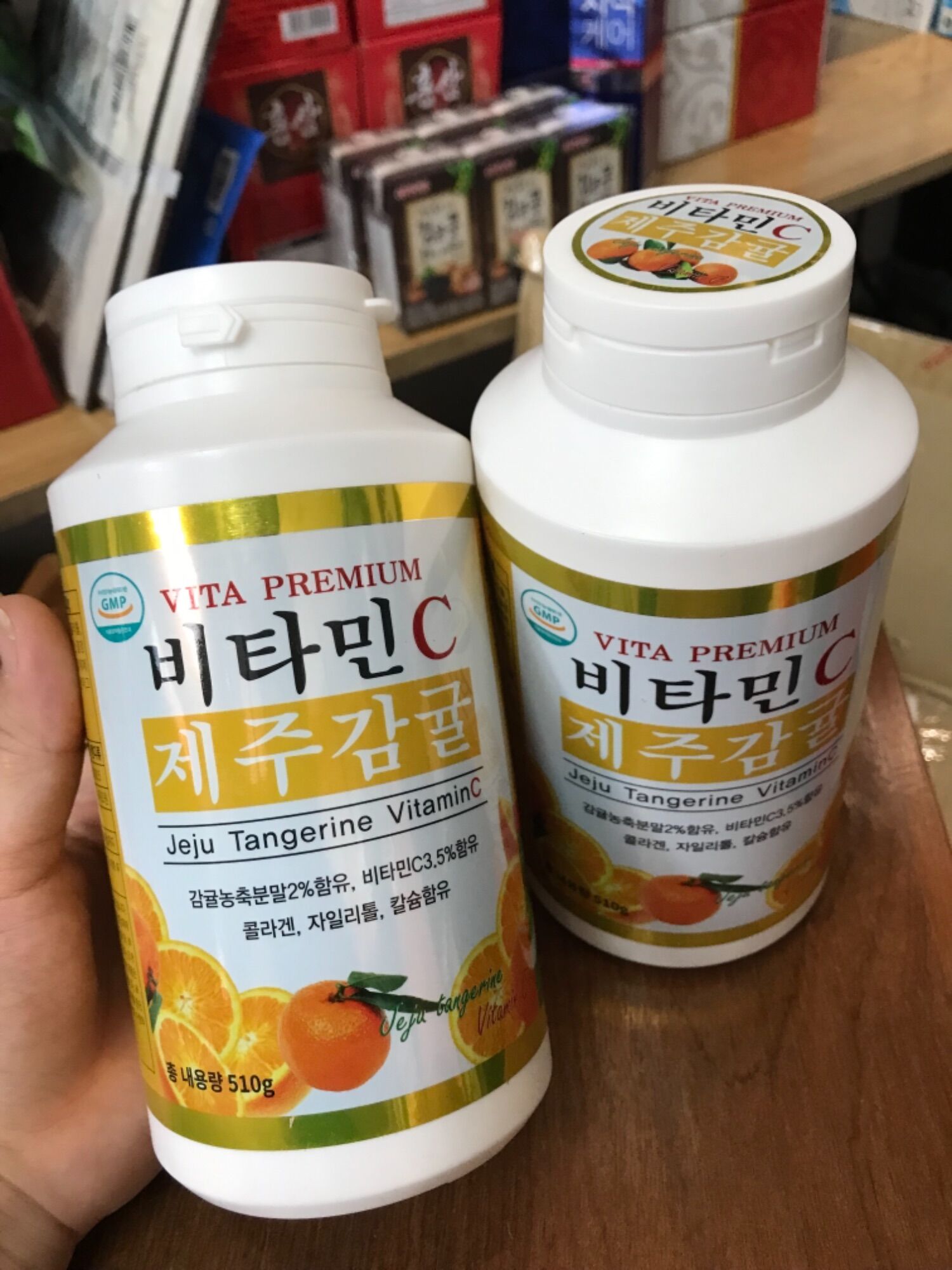Viên ngâm c jeju nguyên chất - 278 viên