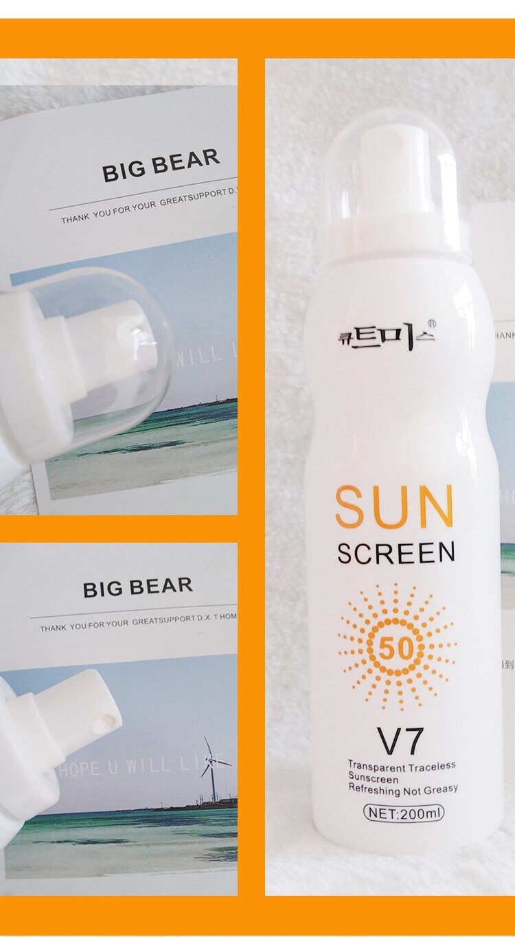 Kem chống nắng V7 Sun Screen dạng xịt 150ml