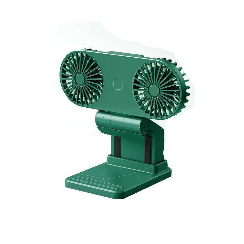 SHEZI | Quạt di động USB mini dùng cho văn phòng và học sinh, quạt làm mát máy tính để bàn siêu êm, có thể sạc lại, kiểu kẹp màn hình