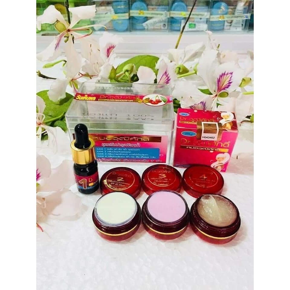 BỘ KEM NÁM YANHEE ĐỎ 5 sản phẩm THÁI LAN [NOON FASHION]