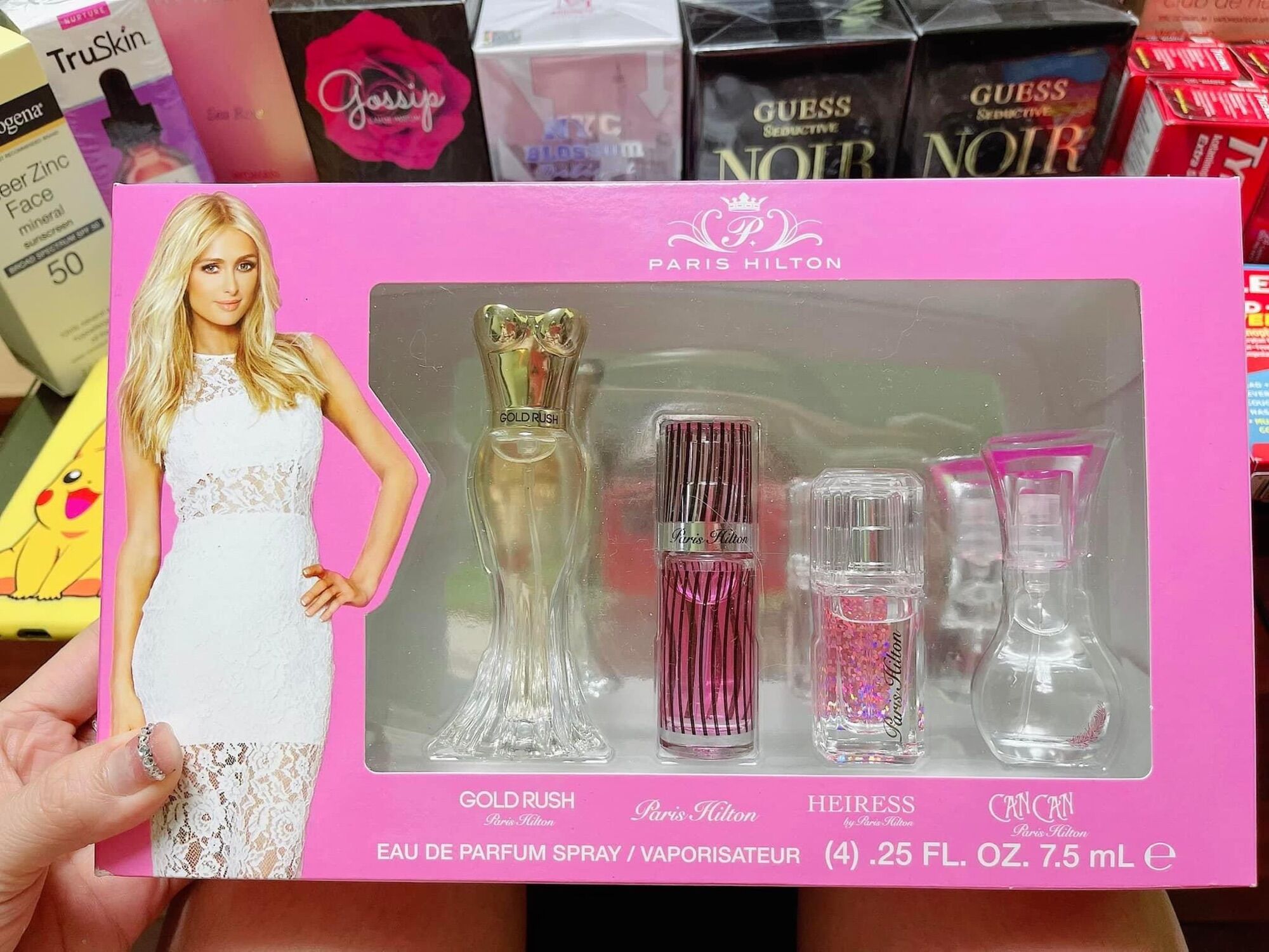 Set nước hoa Paris Hilton, Bộ nước hoa làm quà tặng, Hàng Mỹ Chính Hãng có bill Mỹ
