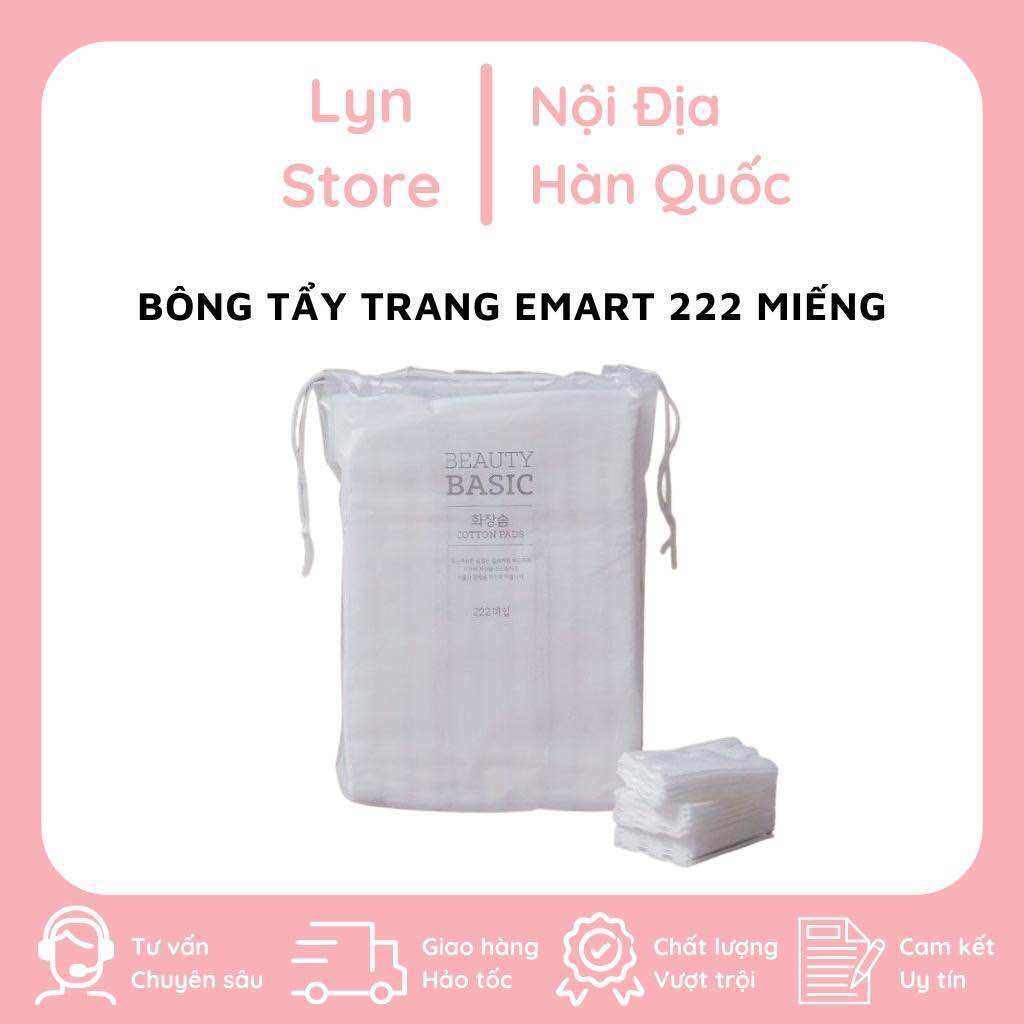 Bông tẩy trang Emart 222 miếng