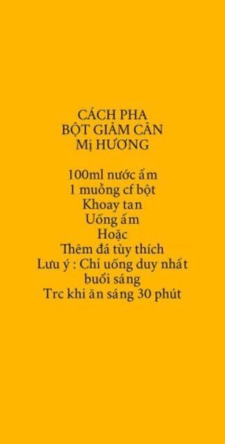 BỘT GIẢM CÂN - Mị Hương ngũ cốc