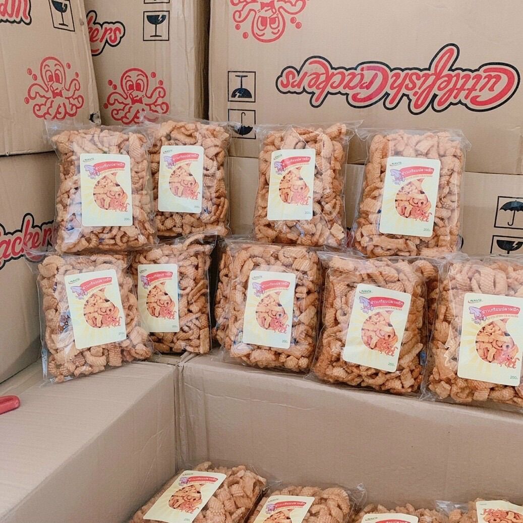 Sanck mực Thái Lan gói 200gr - GIÒN RỤM