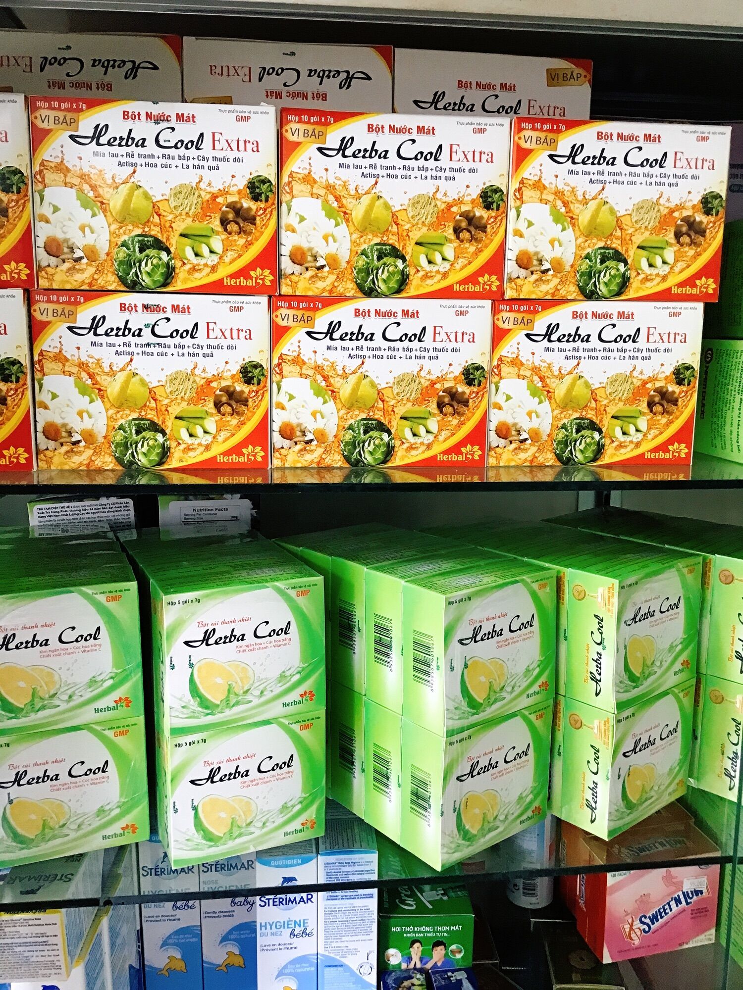 Bột sủi thanh nhiệt HERBA COOL