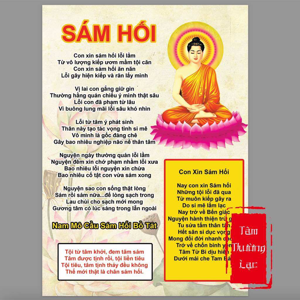 Sách - Tờ Sám Hối, Khổ A4