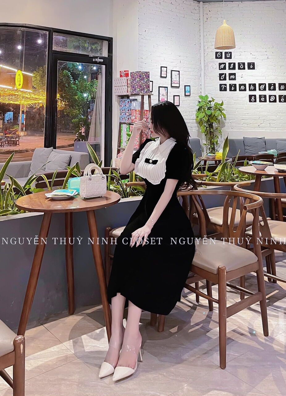 (SHOP BIGSIZE NỮ 50KG ĐẾN 90kg) đầm dài đi tiệc điệu đà D86