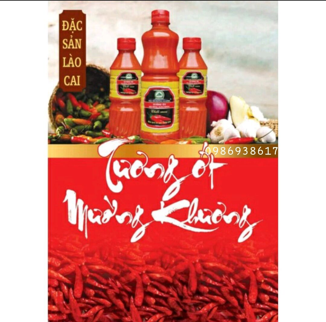 Tương ớt mường khương(chai 500ml)