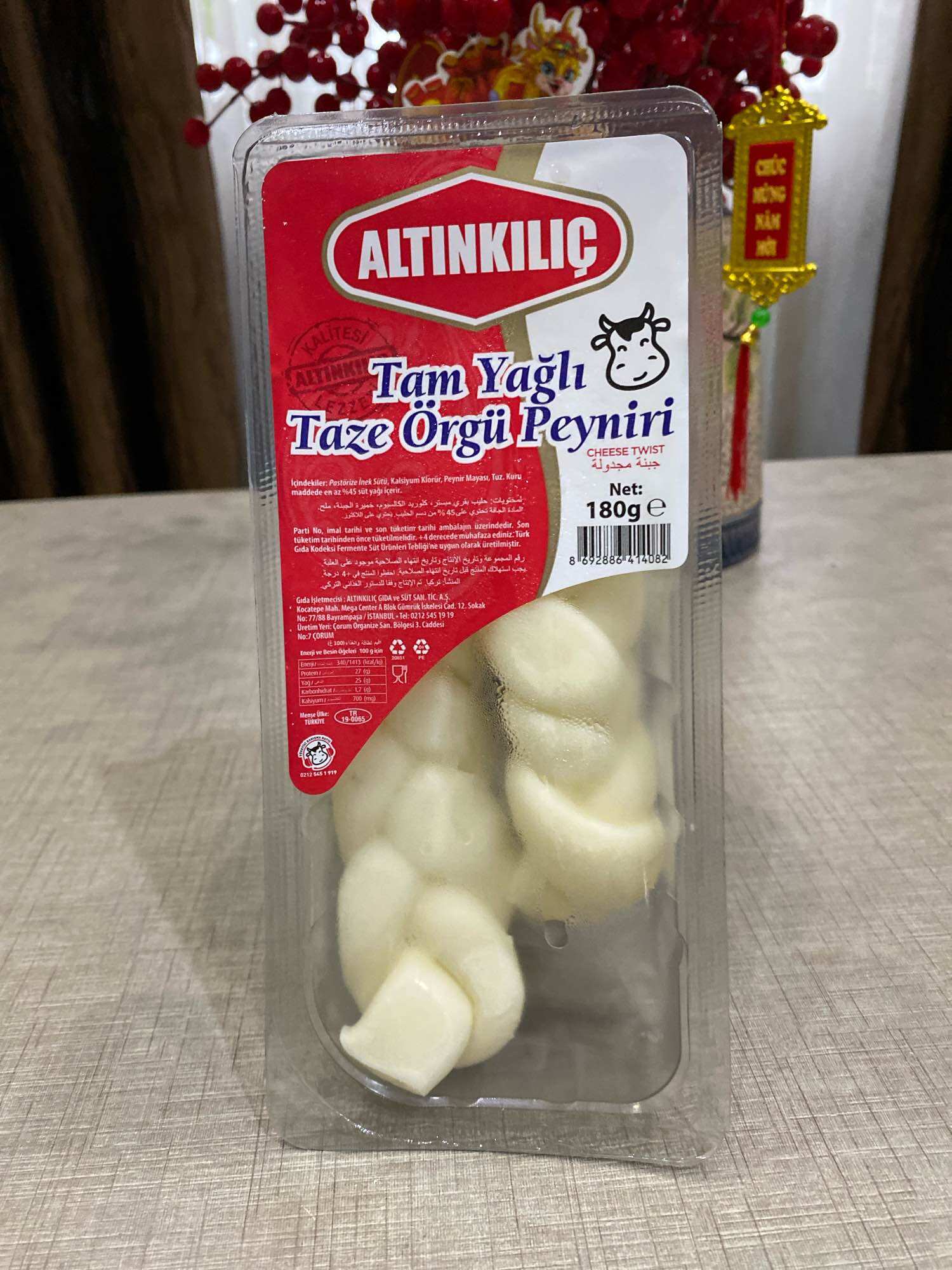 Knitted Cheese (Orgu Peyniri) 180 gr
