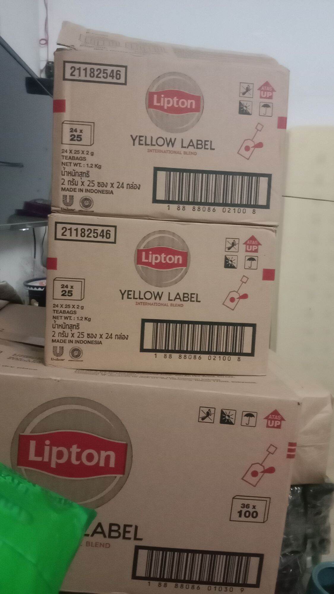 Trà Lipton hộp nhỏ 2g*25 tép