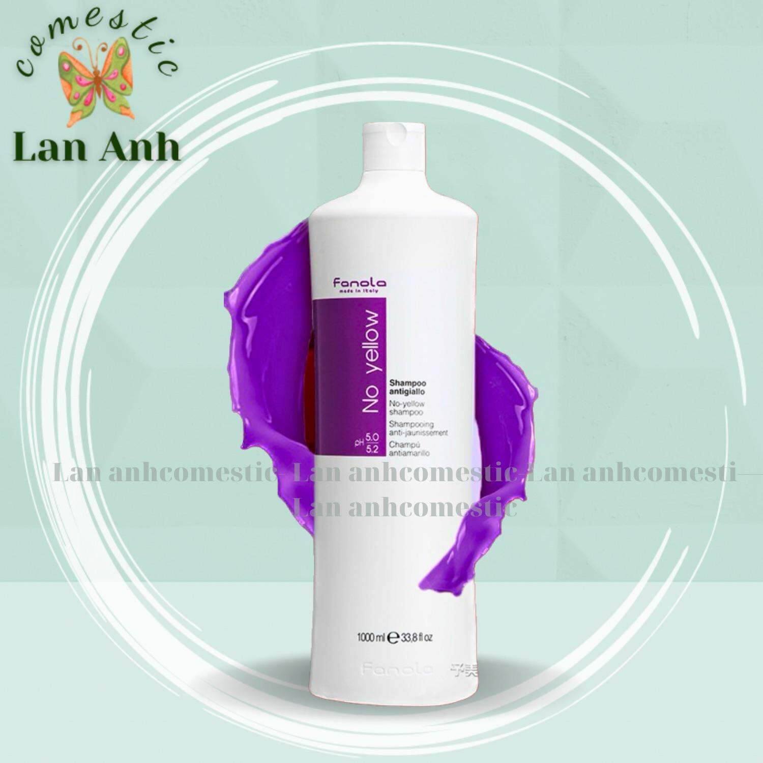 Gội khử sắc tố vàng Fanola No Yellow 1000ml