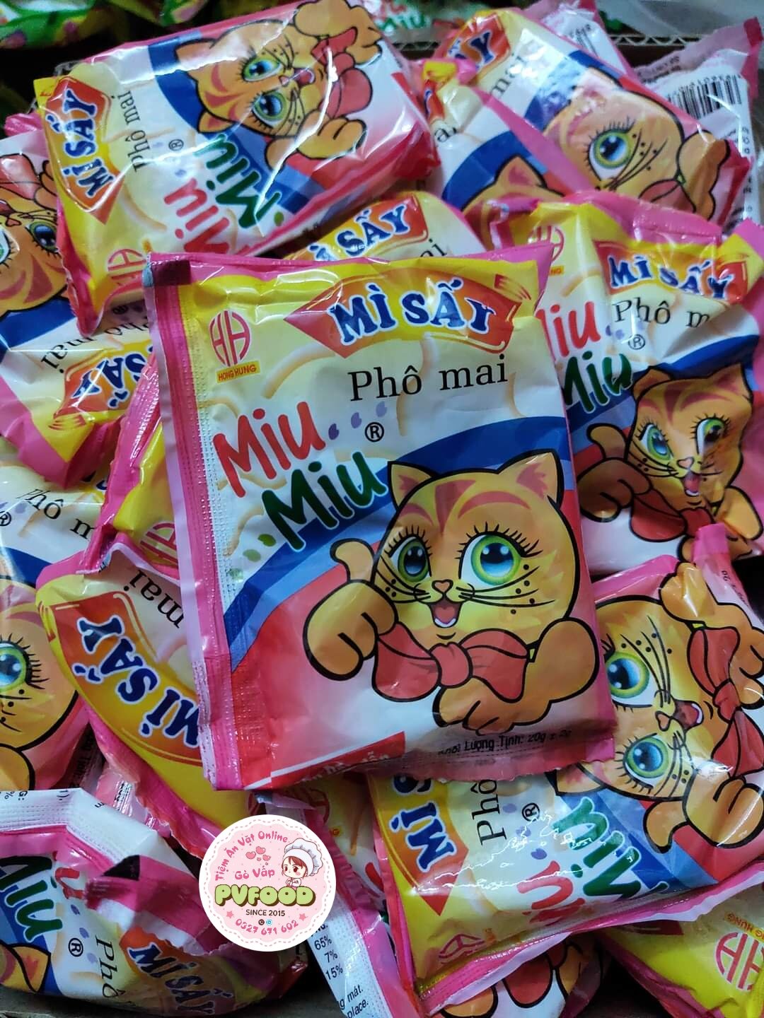 Combo 10 Bịch Mì Trẻ Em Miu Miu