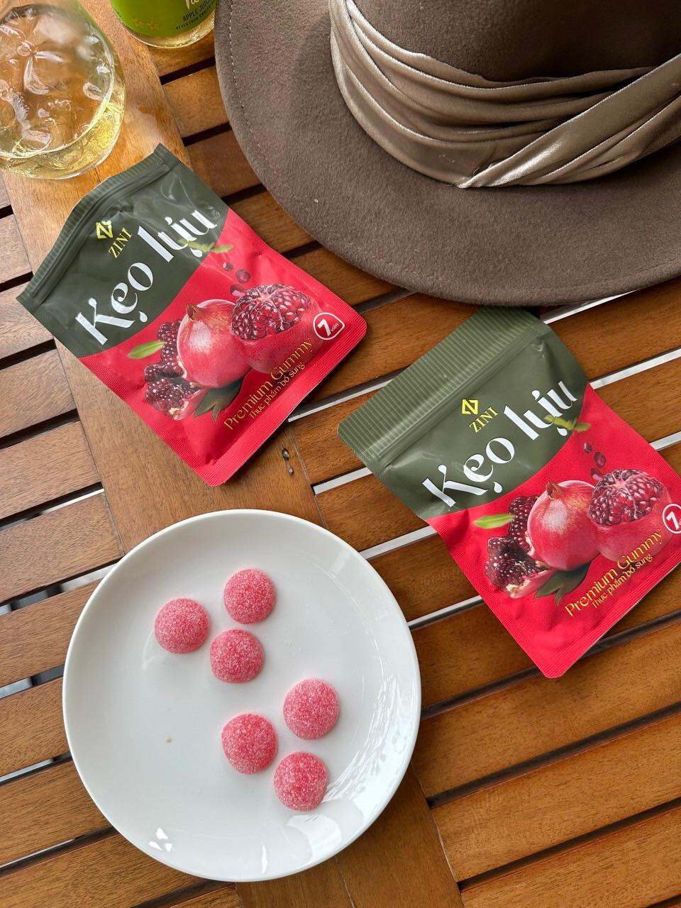 Kẹo lựu giảm cân Zn chính hãng cty 100%