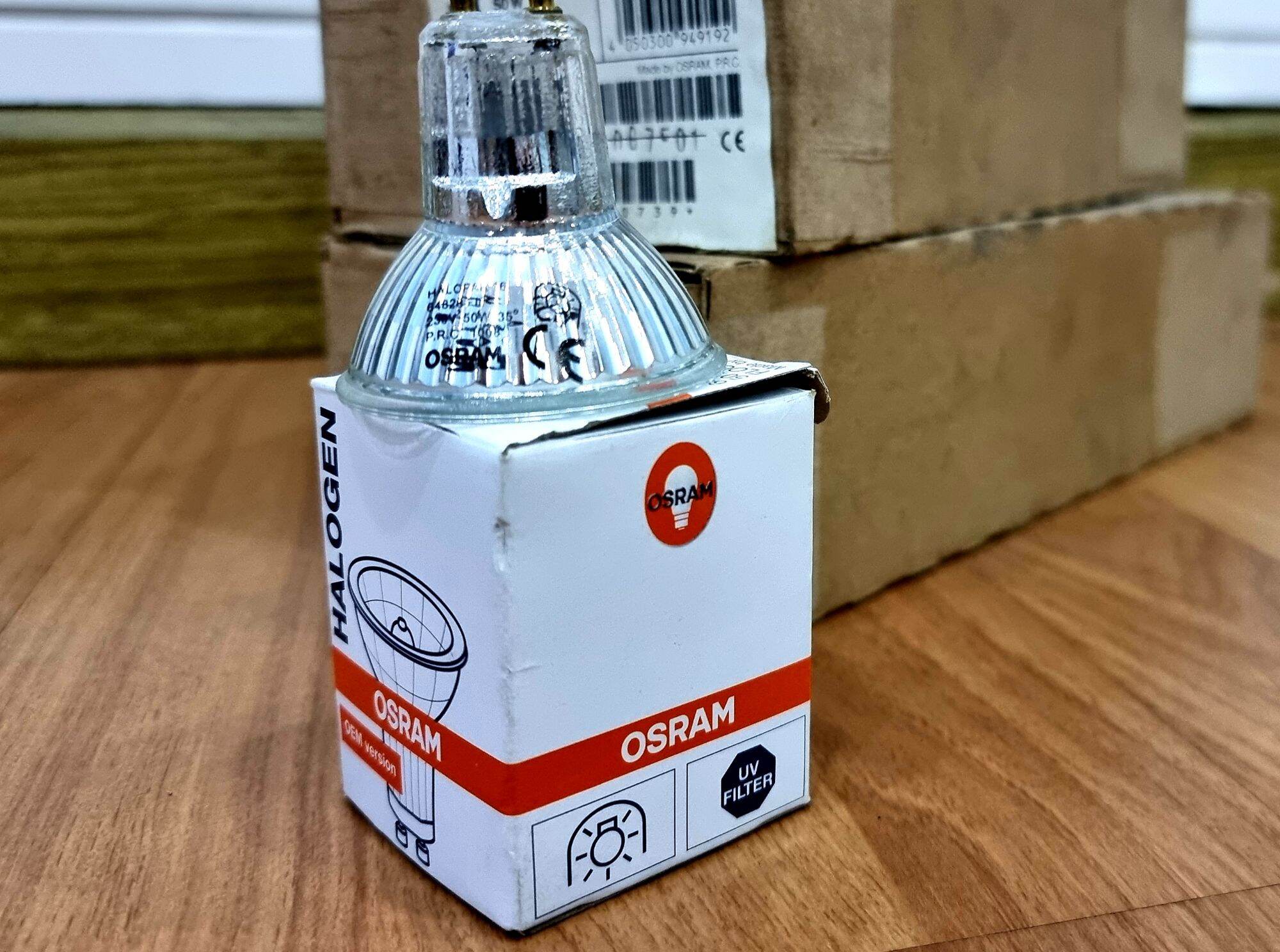 Bóng halogen OSRAM HALOPAR16 50W/FL 230V GU10/ UV filter