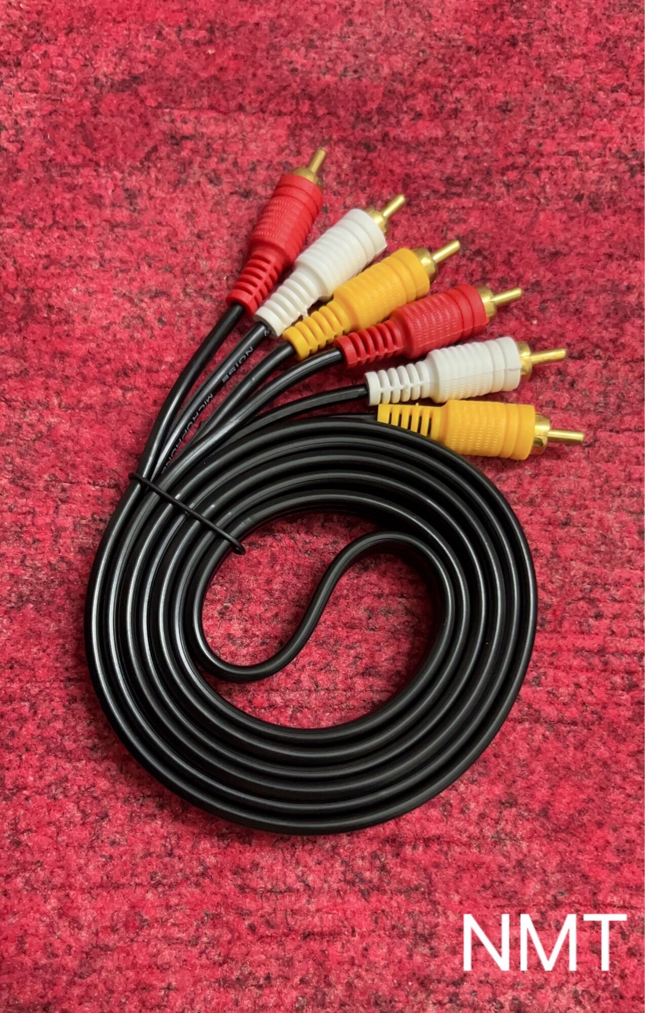 1.5m/3m/5m/10m Dây AV/RCA 3 ra 3 đen tốt