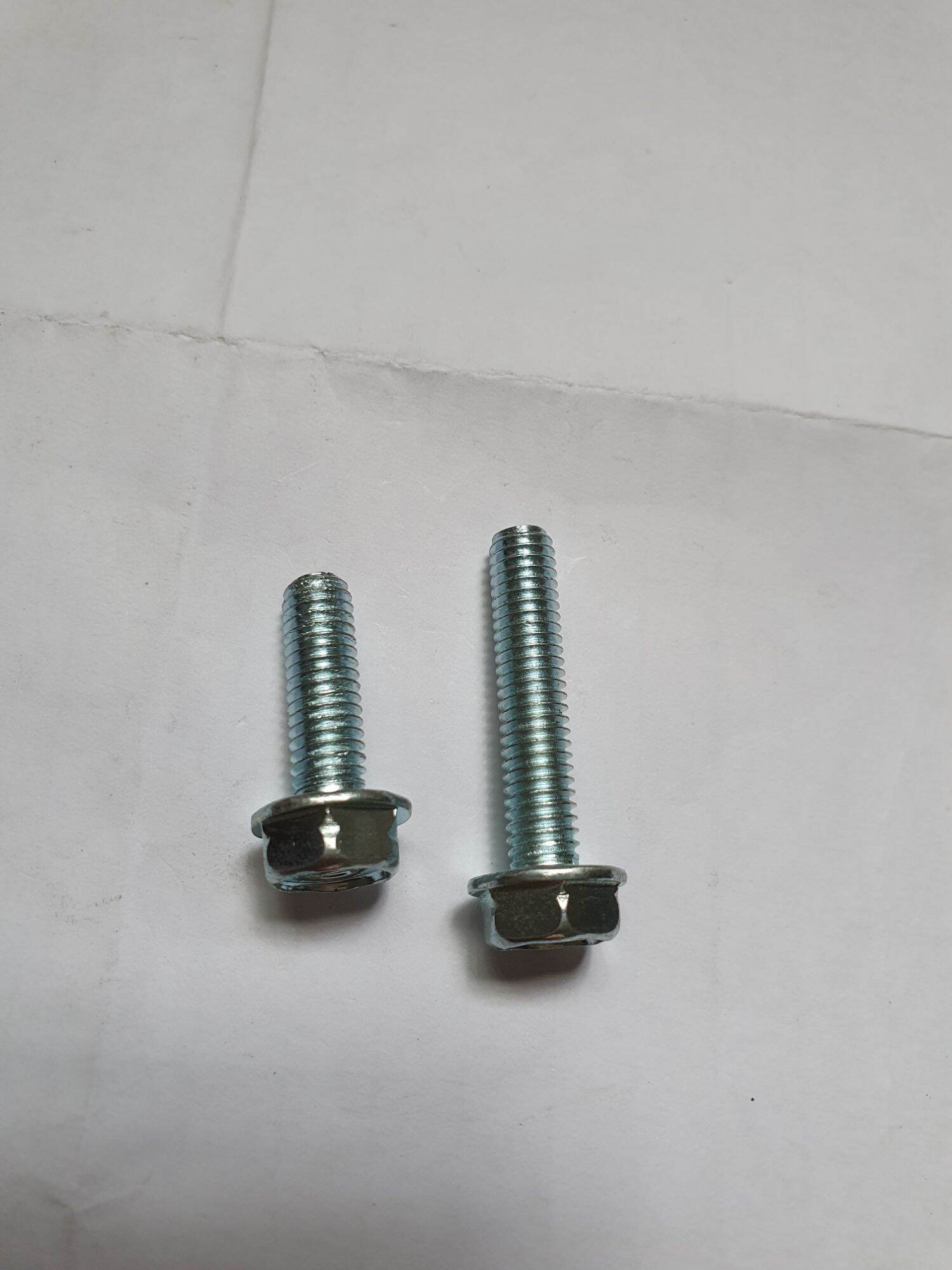 bulong đầu lông đền ( bulong đầu bông 6li). bọc 10 con . Răng thuận. tán 6li bọc 10con