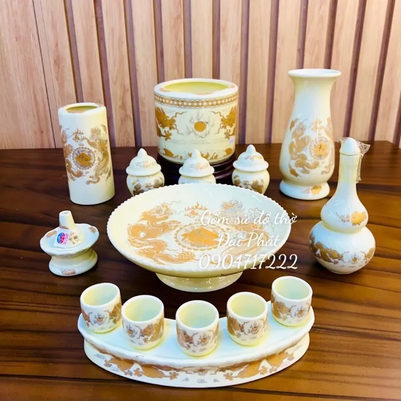 Bộ đồ thờ cúng ban thần tài thổ địa