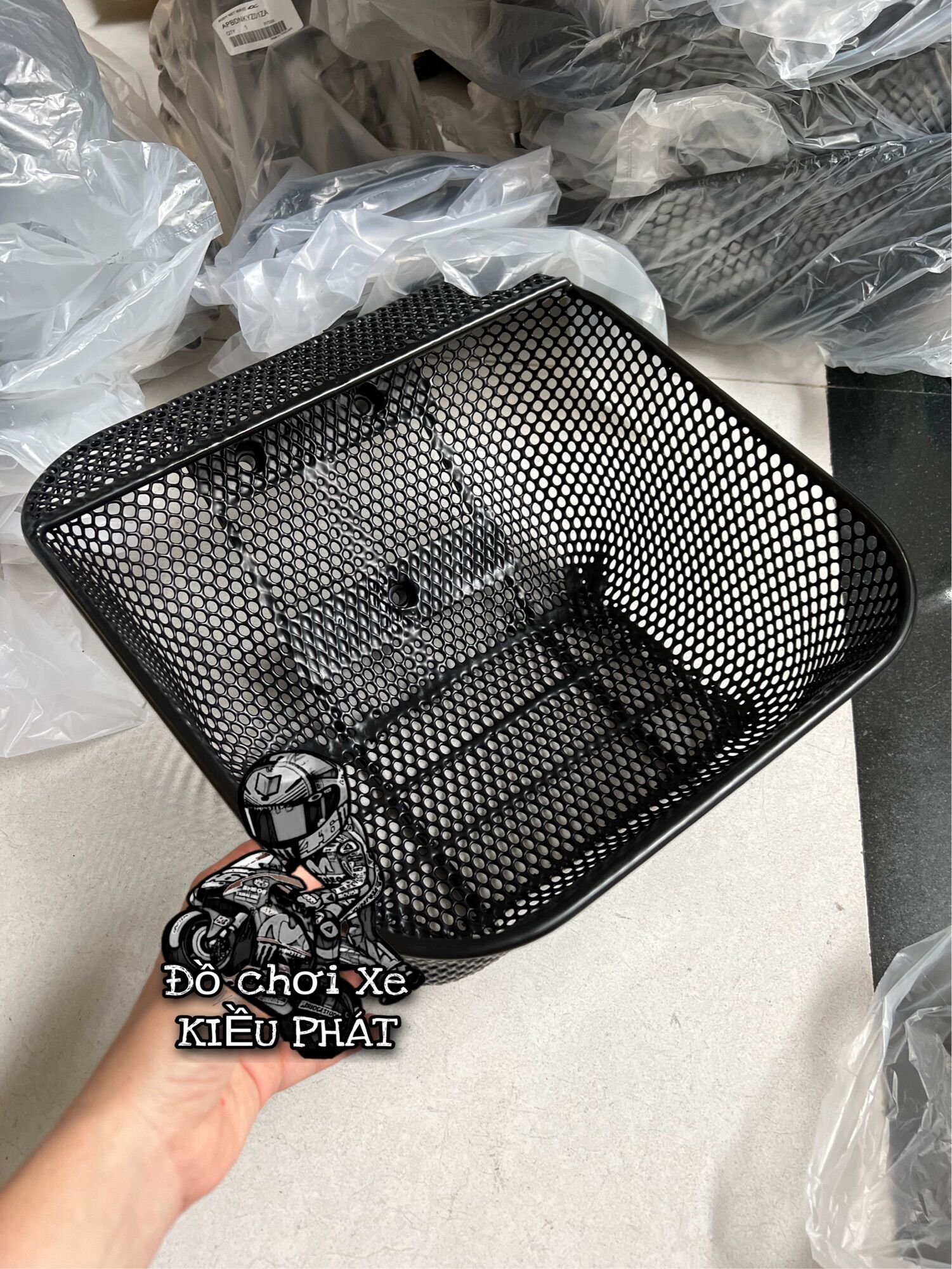 Rổ WAVE THÁI H2C Trắng Đen Dùng Wave Lớn Và Wave Nhỏ