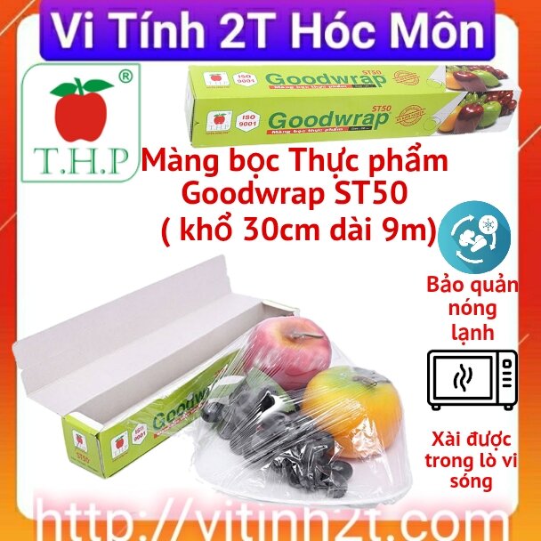Cuộn màng bọc thực phẩm Goodwrap ST50 chính hãng Tuyền Hưng Phú