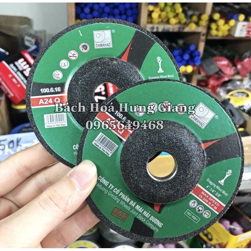 Đá mài 100mm hải dương