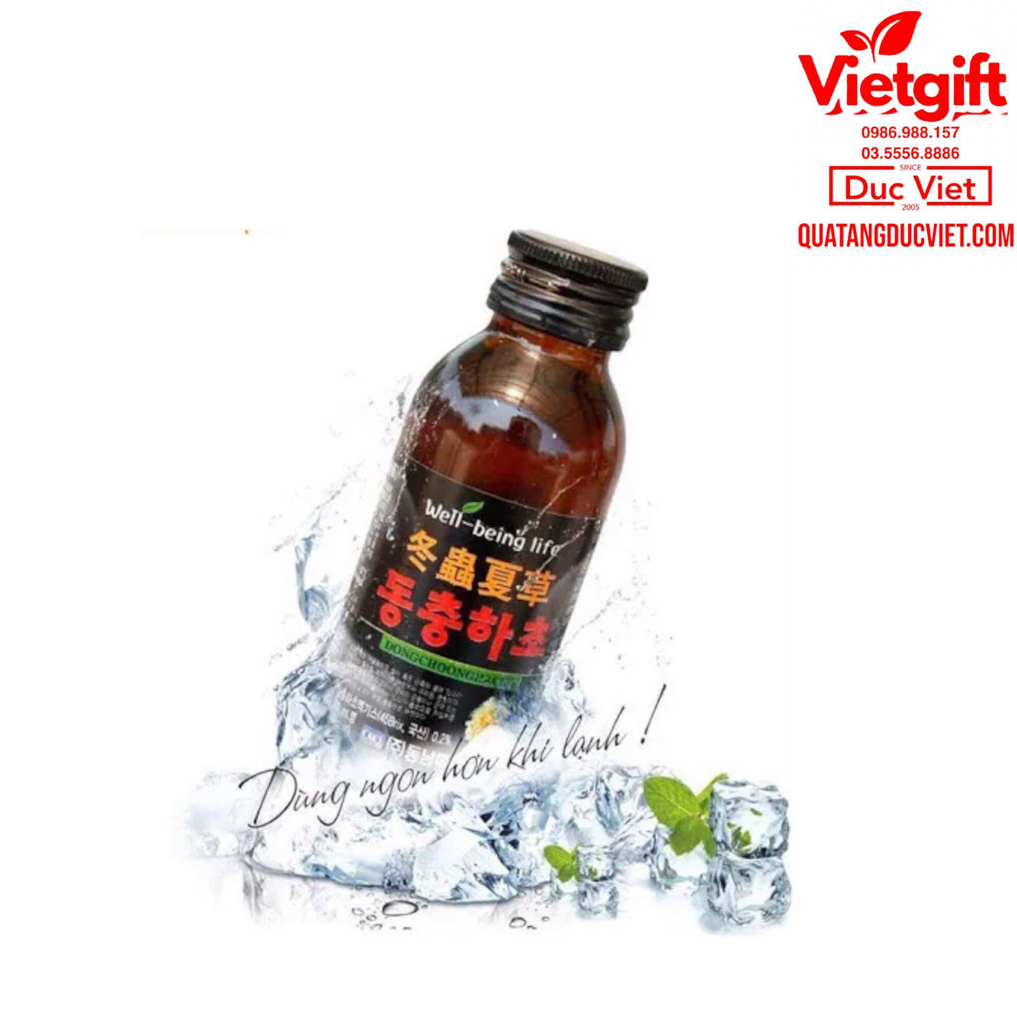 Nước Đông trùng Hạ Thảo - Hàn Quốc (Chai 100ml)