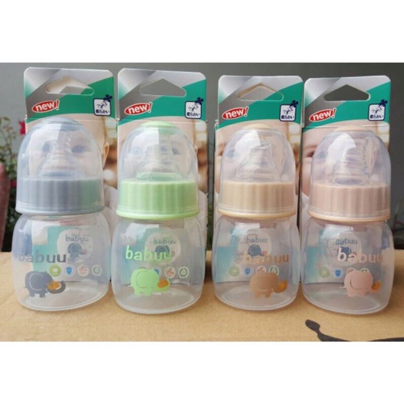 Bình sữa Babuu pp cổ hẹp 60ml cho bé sơ sinh [mẹ và bé]