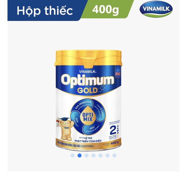 Sữa vinamilk optimum gold 2 400g