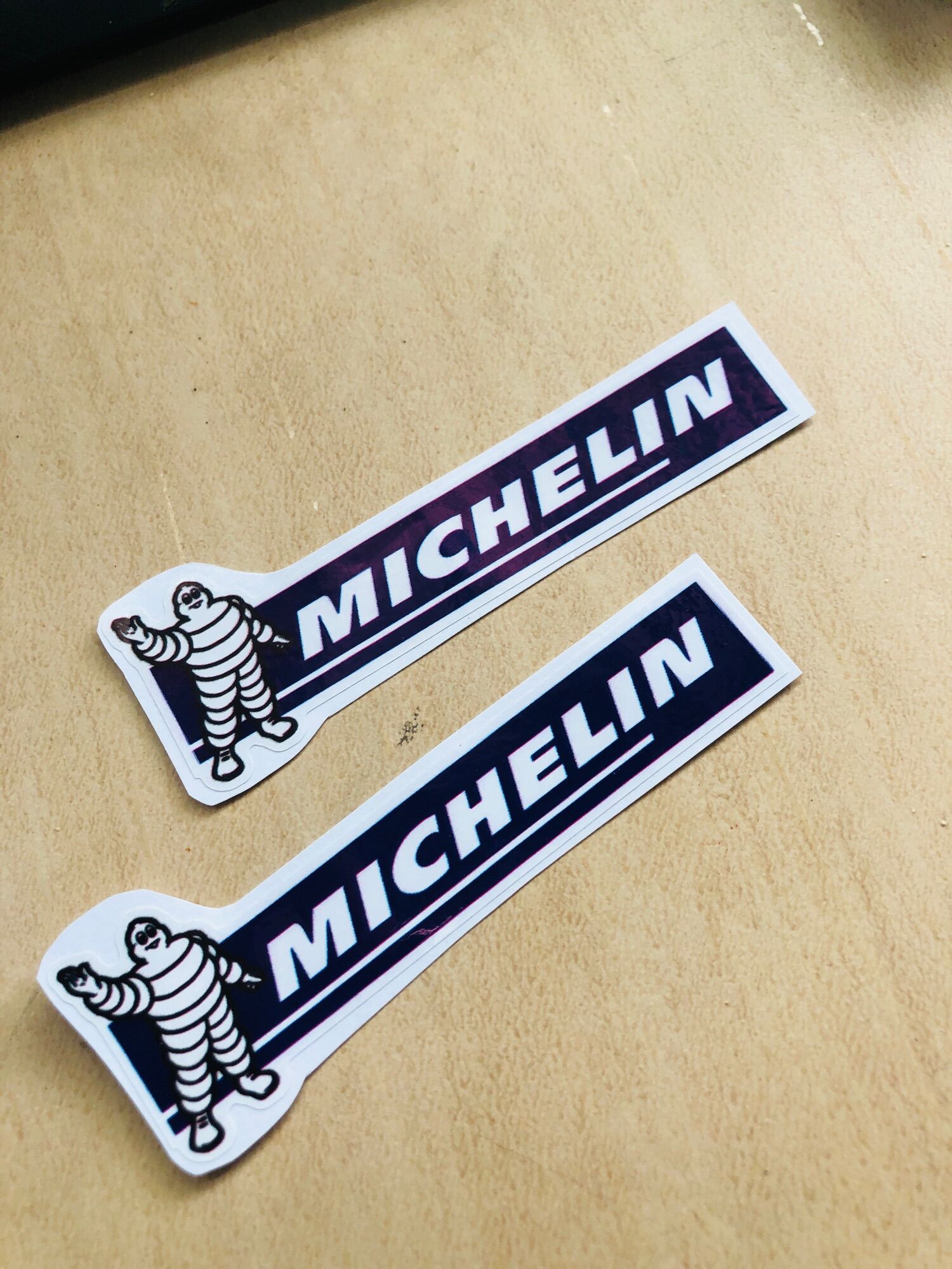 Cặp mechelin xanh decal in