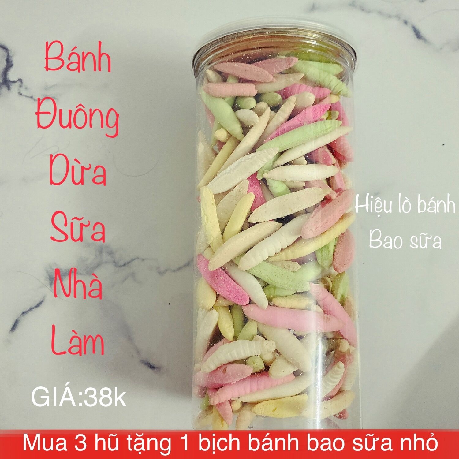 Bánh đuông sữa dừa nhà làm đặc biệt