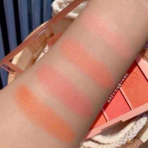 Bảng Phấn Má Hồng 4 ô Thái Lan ( có thể làm màu mắt )