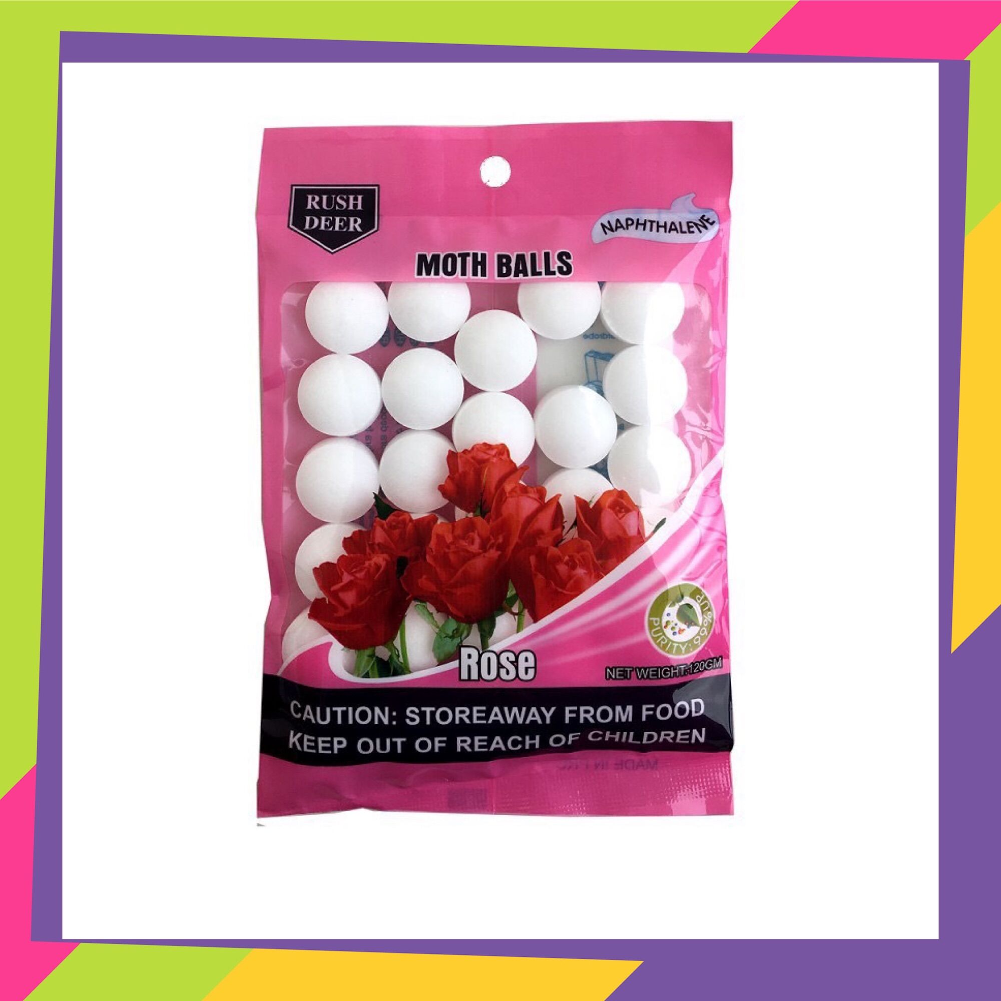 [THƠM-THOÁNG MÁT] Long Não Thơm, Băng Phiến Thơm 100g (hương Hồng, Lavender, Chanh, Vani)