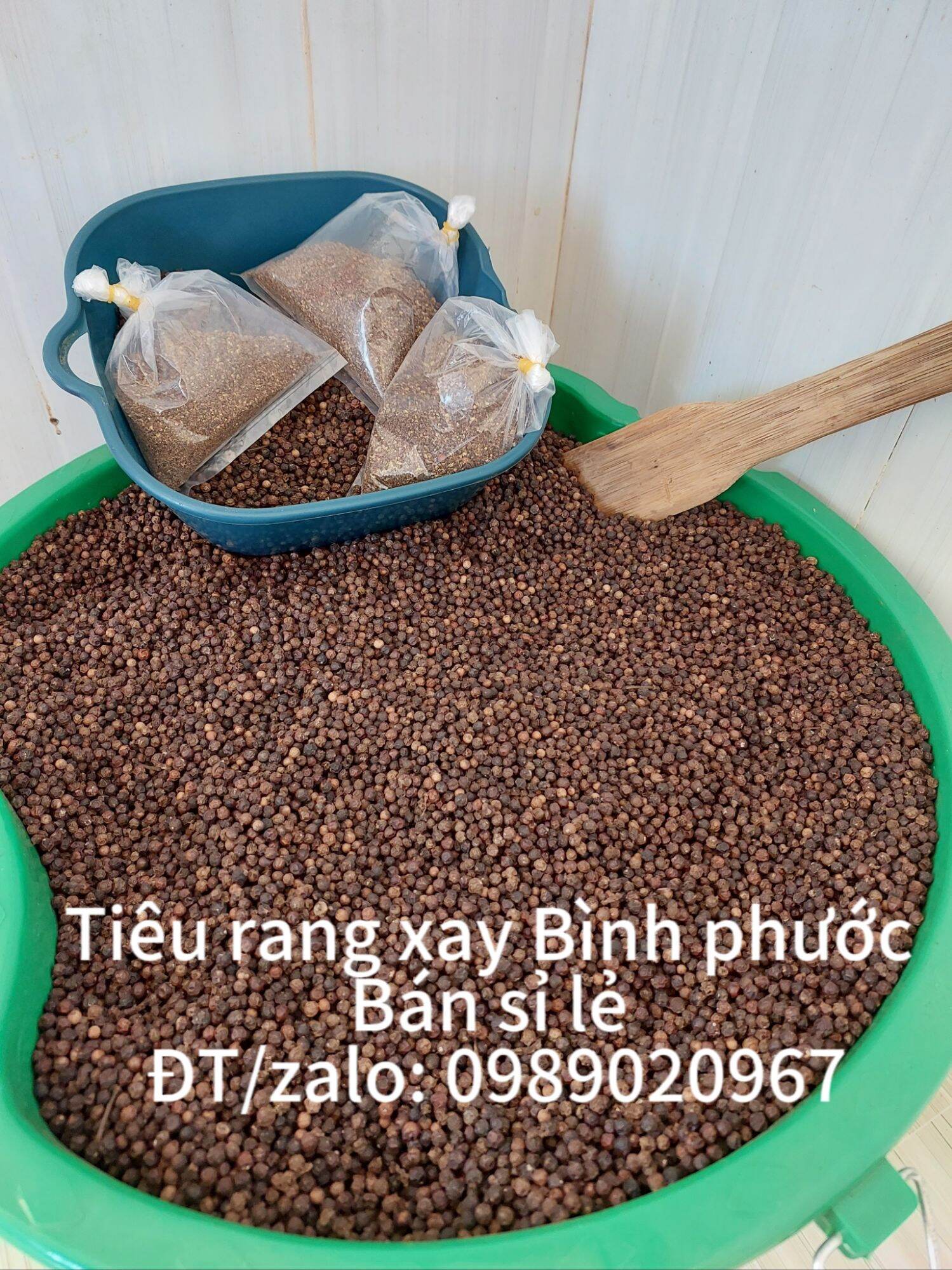 Hạt tiêu Bình Phước, Tiêu khô