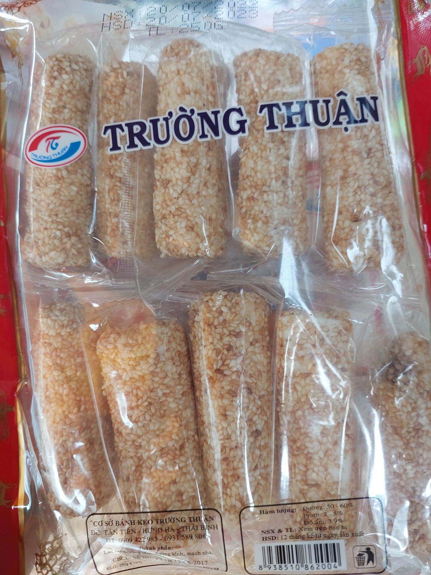 Kẹo lạc vừng dồi Trường Thuận bịch 250g