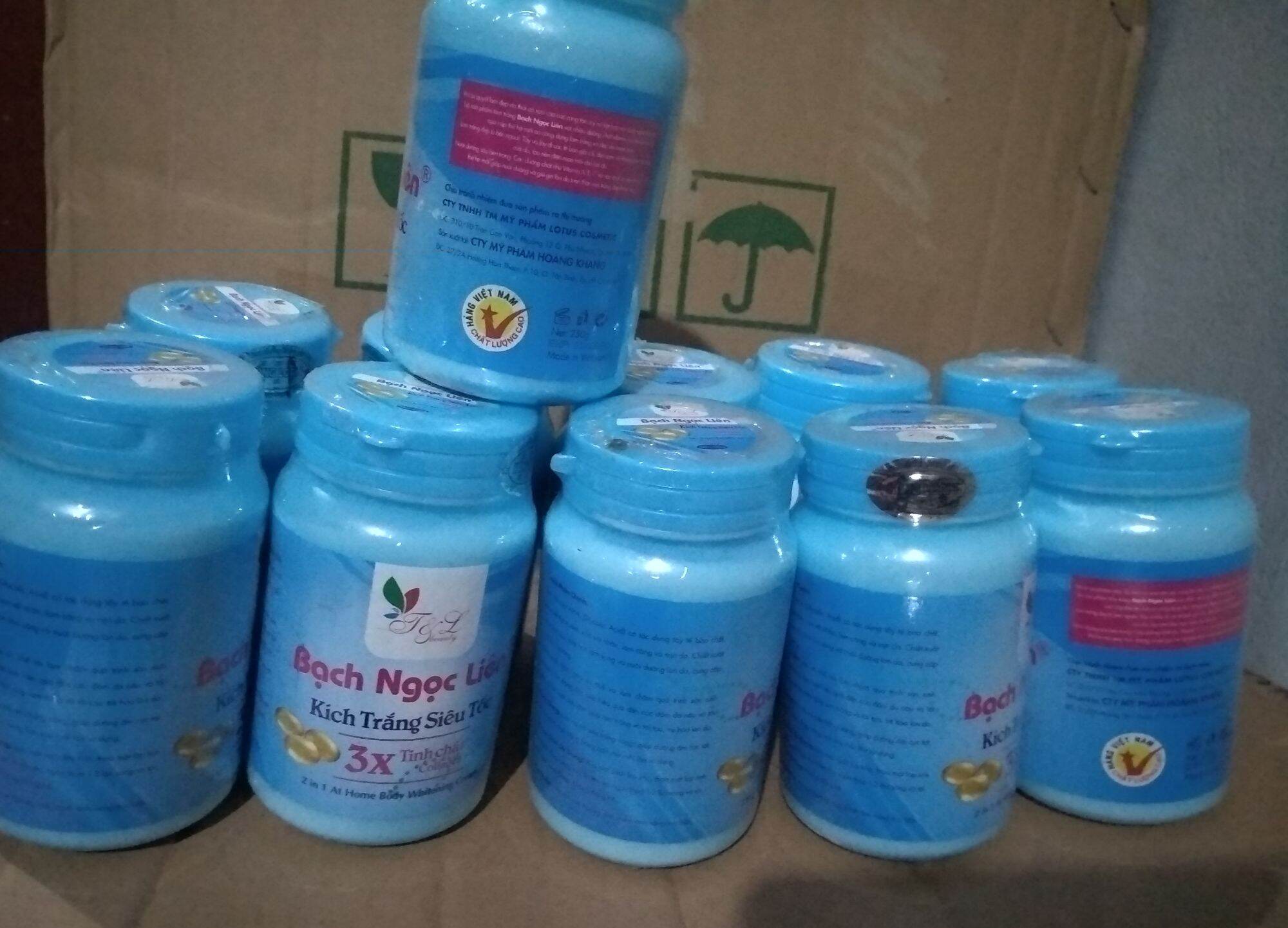 Combo 3 kem kích trắng bạch ngọc liên