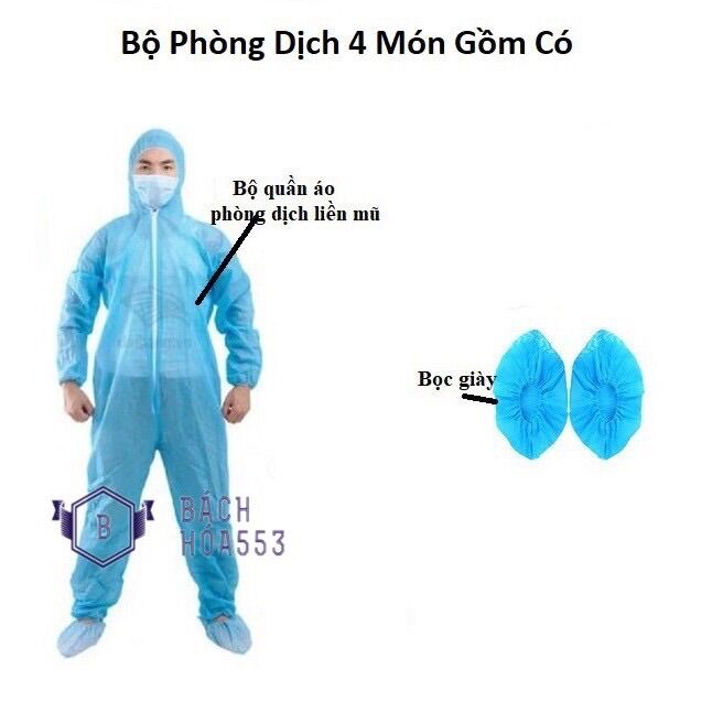 Bộ đồ bảo hộ y tế phòng chống dịch