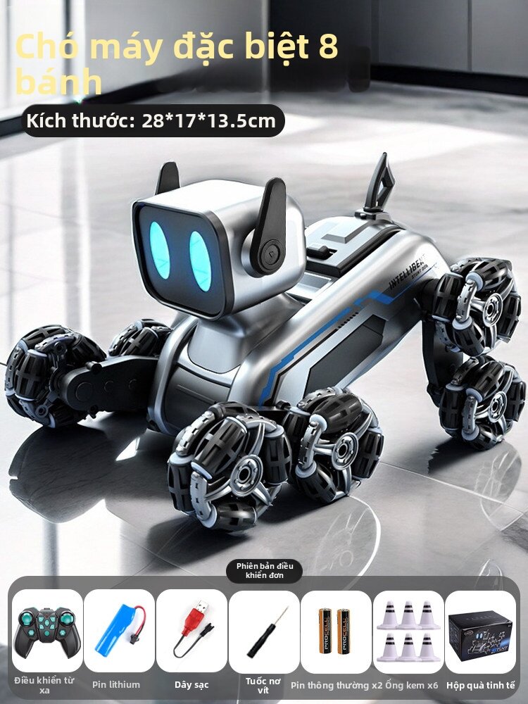 BTOP | Chú Chó Robot Điều Khiển Từ Xa với Động Tác và Điều Khiển Đôi