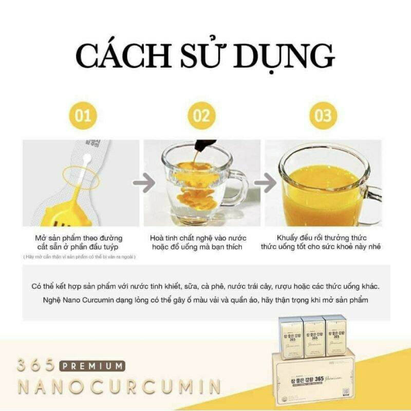 TINH CHẤT NGHỆ NANO 365 CURCUMIN PREMIUM HÀN QUỐC ( hộp nhỏ 32 tép)